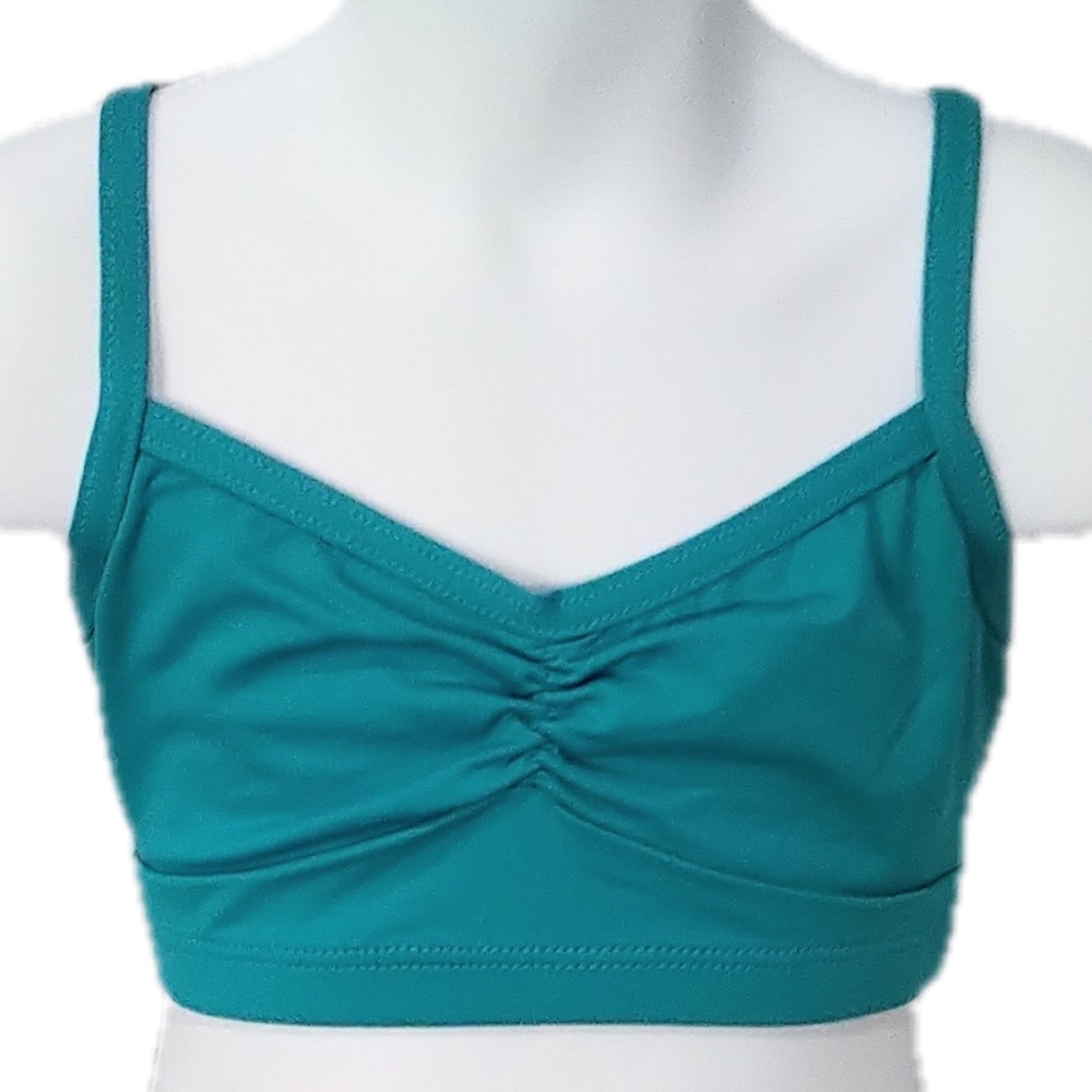 MotionWear Pinch Front Cami Bra Top - Size LC 12-14 - Like NEW